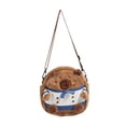 thumbnail image 3 of Bolso bandolera de capibara de felpa para mujer, bolso de hombro elegante y novedoso para vacaciones, 3 of 8