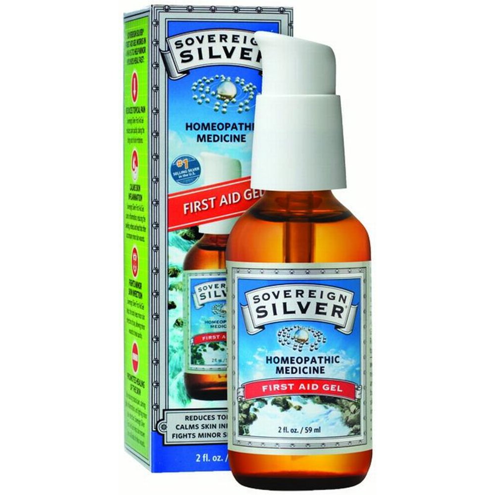 Sovereign Silver First Aid Gel, 2 Oz