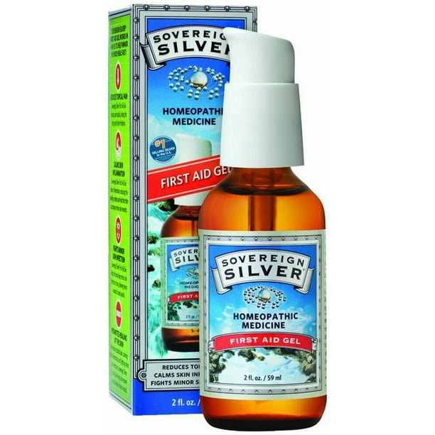 Sovereign Silver First Aid Gel 2 Oz Walmart Com Walmart Com