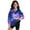 Purple Starry Axolotl, variant on Uorisanigo Kids Girls Sweatshirt Casual Long Sleeve Zipper Sweatshirt Oversized Purple Starry Axolotl Pullover Tops Teen Girl School Athletic Tops Fall Fashion Outfits Clothes