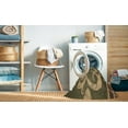 thumbnail image 2 of Ahgly Company Machine Washable Indoor Square Transitional Metallic Gold Area Rugs, 8' Square, 2 of 7