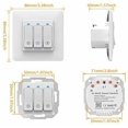 thumbnail image 2 of Interrupteur de Volet Roulant Wi-Fi, Minuterie de Volet Roulant avec Mode de Protection Solaire, Automatisation du Produit, Mode Nuit, Commutateurs de Contrôle de Volet Roulant avec Alexa et Google, Moteur Tubulaire de Commande de Volet Roulant, 2 of 7