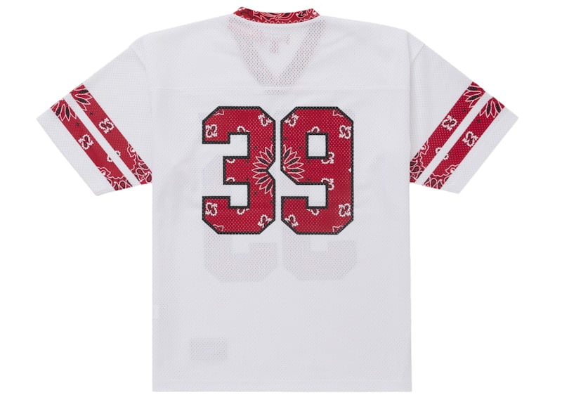 シャツ Supreme Bandana Football Jersey XL Supreme Men's Bandana Football Jersey Blue, from StockX - Walmart.com