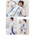 thumbnail image 5 of Saco de dormir unisex para bebé MICHLEY con pies, traje de dormir, cuatro estaciones, 5 of 5