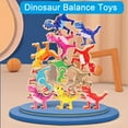 thumbnail image 4 of Pink Wooden Stacking Toy Set With Animal Figures For Early Childhood Development And Playtime Encouraging Fine Motor Skills And Imaginative Play For Young Children, 4 of 7
