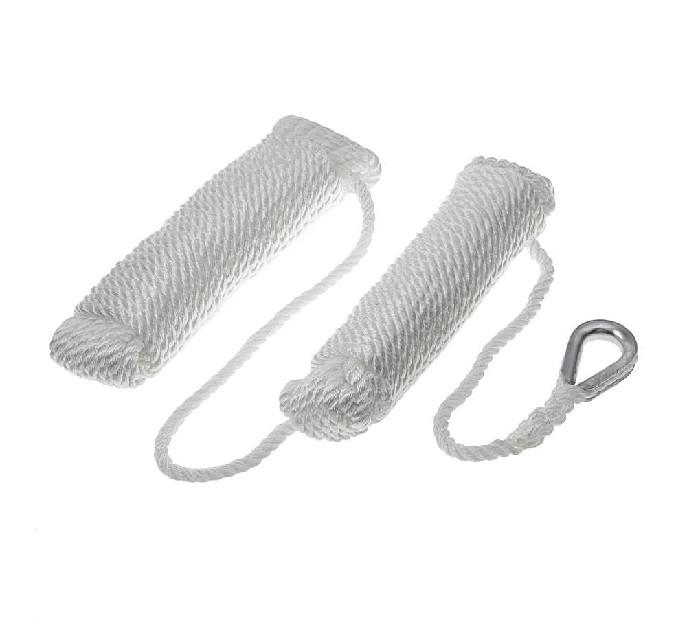 Blue Dog Marine #8 Fluke Anchor Kit – Ancre de bateau de 8 lb pour une solution d'ancrage complète pour les bateaux jusqu'à 24'