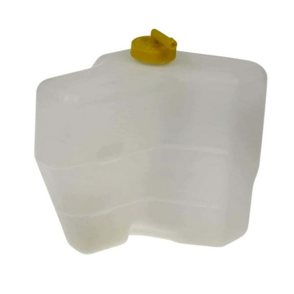 KarParts360 For Honda Accord 2008 09 10 11 2012 Non-Pressurized Coolant Reservoir Front | Plastic | White | With Cap | 1 Mounting Hole | Replacement For 19101R40A00