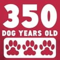 thumbnail image 3 of CafePress - 350 Dog Years Old T Shirt - Men's Classic Graphic Cotton T-Shirt, 3 of 4