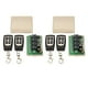 thumbnail image 1 of 12V 4CH Canal 433Mhz Interruptor de Control Remoto Inalámbrico Circuito Integrado con 4 Transmisores DIY Reemplazar Kits de Herramientas de Piezas, 1 of 5