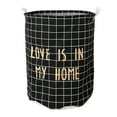 thumbnail image 3 of CJiaWei Patterned Laundry Hamper Without Lid Lightweight Dirty With Modern Design Breathable Open Top For Bedroom Bathroom Or Laundry Room Use, 3 of 4