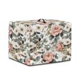 thumbnail image 7 of ZIATUBLES Peony Flower Print Juicer Processor Dust Cover Stain Resistant Kitchen Appliance Protective Case Washable Counter Decor Accessories, 17 "W x 11 "D x 15 "H, 7 of 7