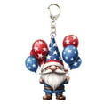 thumbnail image 1 of Independence Day Four Dwarfs 2D Flat Acrylic Car Pendant Decoration for Rearview Mirror, 1 of 6