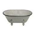 thumbnail image 3 of Cheungs 5129L-GR Gray Decorative Metal Bathtub, 3 of 3