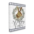 thumbnail image 4 of Stupell Industries Easter Bunny Wreath Phrase Holiday Painting Gallery Wrapped Canvas Art Print Wall Art, 36 x 48, 4 of 8