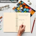 thumbnail image 5 of Cats Full Ring Binder Notebook Journey Note Diary College Ruled Spiral Notebook Study Loose Leaf Paper A5 60 Pages, 5 of 8