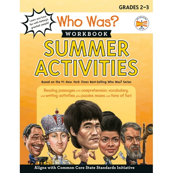 Who Was? Workbooks Who Was? Workbook: Summer Activities, (Paperback)