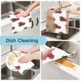 thumbnail image 2 of 6PCS Dish Towels and Dish Cloths Reuseable Dishcloths Sets for Washing Dishes, Cooking, Baking Size 11" x 11" Truck Carrying Tree Pattern, 2 of 9