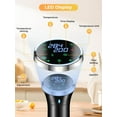thumbnail image 3 of 110V US Plug Sous Vide Immersion Circulator, 1100W Fast Heating, 304 Stainless Steel & PC Body, Digital Timer Control, Precise 40-99.5°C Temperature Regulation, WIFI Enabled, 4-15L Capacity, Simple, 3 of 6