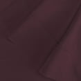 thumbnail image 2 of 300-Thread Count 100% Egyptian Cotton Lightweight Solid Sheet Set with Deep Pockets Plum / Split King, 2 of 3