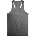thumbnail image 2 of Hat and Beyond Men's Active Tri-Blend Slim Fit Sleeveless T-Shirts, 2 of 4