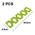 thumbnail image 4 of Paquete de apilamiento de botellas, puede titular Rack Space Saver Organizador para refrigerador, despensa, encimera, gabinete verde, 4 of 5