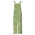 thumbnail image 3 of Combinaison Sans Manches Imprimée pour la Fête de l'Indépendance pour Femmes, Polyester Décontracté à Deux Poches, Longueur Régulière, Bleu, pour Sorties et Fêtes d'Été, 3 of 5