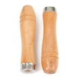 thumbnail image 2 of 5pcs Wooden File Handle Replacement Strong Metal Collar for File Craft Tool 11cm, 2 of 5