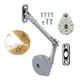 thumbnail image 2 of Bisagra de soporte de tapa, bisagras para caja de juguetes, Cierre Suave, cierre lento, duradero, reemplaza la tapa para puertas abatibles de apertura, 2 of 8