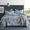 Blue Paisley Floral, variant on 100%Cotton Bedspread Quilt Sets Reversible Bedding Coverlet Sets Comforter Paisley Floral Bedspread (White Paisley Floral, King Size)
