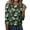 17# Army Green, variant on 3/4 sleeve halloween tops for women,Women's Halloween Shirts 3/4 Sleeve Crew Neck Shirts Funny Halloween Graphic Outfits Spooky Season Tees Black 3XL