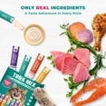 thumbnail image 5 of Beloved Pets Creamy Lickable Cat Treats & Wet Food Squeeze Tubes – Liquid Kitten Snacks, Urinary Health Support, Multivitamin Treats for Cats & Small Dogs, Lick Up 40 Sticks Tuna Mix, 5 of 8