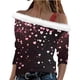 thumbnail image 2 of Xuyuer Valentine Shirt Women Love Heart Graphic Sloping Shoulder Suspender Shirt Funny Valentine's Day Gift Shirts Love Tops, 2 of 7
