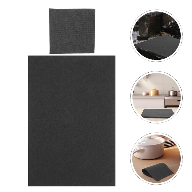 QUMIIRITY 2 Sheets Dark Grey Heat Insulated Carbon Felt For High Temperature Environments Manufacturers