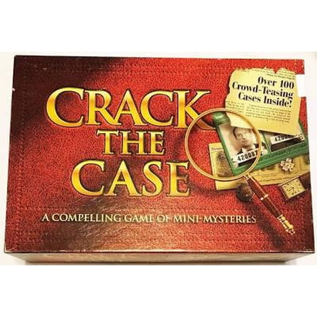 Pre-Owned Milton Bradley Crack The Case ~ A Compendium of Mini-Mysteries