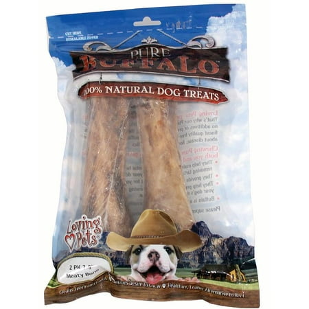 Loving Pets Pure Buffalo Meaty Femur Bone 7-9
