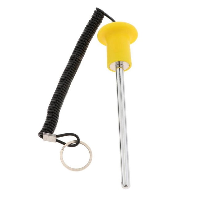 bedienty Accessoires de Poids Empilable Goupille Multifonction en Acier Inoxydable Jaune 10x105mm Jaune 8x100mm