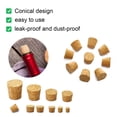 thumbnail image 4 of Yuarrent 100 Uds. Tapón de corcho para hacer bebidas, tapones de ahorro de varios tamaños, tapones de corcho reutilizables para sellar, Cocina y Comedor, 4 of 6