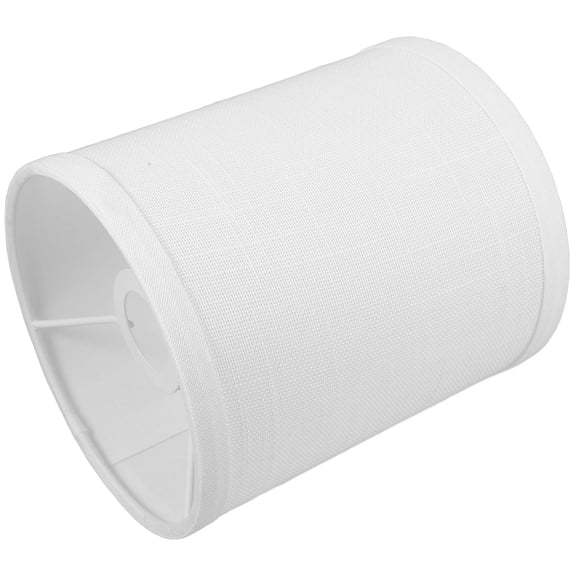 Pawsdot Modern White Drum Lamp Shade for Table Lamps Fabric Cover for Home Use