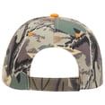 thumbnail image 2 of Men’s Camouflage 6 Panel Adjustable Low Profile Baseball Cap, Khaki/Brown/Olive Green, 2 of 3