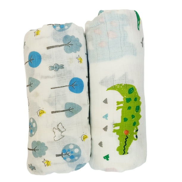 Set de 2 Sabanas Muselinas para Bebe Suave Trasnpirable Dara Baby