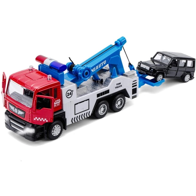 Camio;n de remolque de juguete Pull Toy Toy Cars Portador mi haomsj N/A