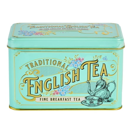 New English Teas Vintage English Breakfast Tea Tin  2.8 oz.
