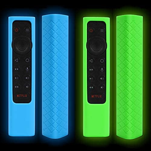 OOTSR 2 Pcs Protective Case Cover Compatible with NVIDIA Shield TV Pro/4K HDR Remote Control, Silicone Remote Case,