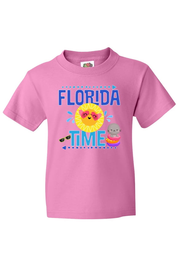 Florida Time Summer Vacation Youth T-Shirt