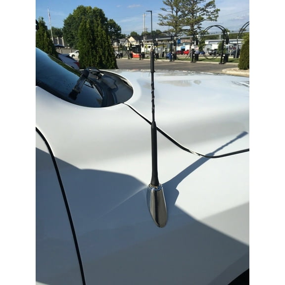 9" inch Antenna Mast Black Power Radio for DODGE RAM & RAM 1500 2500 3500 2009-2023