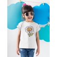 thumbnail image 2 of Cute Daisy Buddy T-Shirt Toddler -Smartprints Designs,  4 Toddler, 2 of 4
