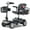Chrome, variant on Yardmaster Electric Mobility Scooter for Senior, Compact 4-Wheel Travel Mobility Scooter for Adults, 300W Motor, 300lbs, Foldable Electric Scooter with LED Lights & Suspension, Purple