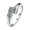 Silver, variant on TIHLMK Ladies Fashion Inlaid Ring Rings for Teen Valentine's Day Gift Men and Women Couple Rings Engagement Wedding Ring Alloy