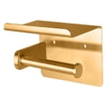 thumbnail image 2 of Portarrollos De Papel Higiénico Espacio Aluminio Montado En La Pared Portarrollos De Papel Eigraketly HA025277-02, 2 of 6