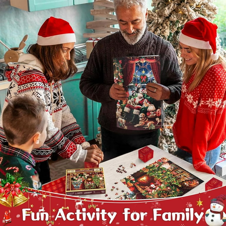 Ktinnead Advent Calendar 2024 Christmas Jigsaw Puzzle-1008